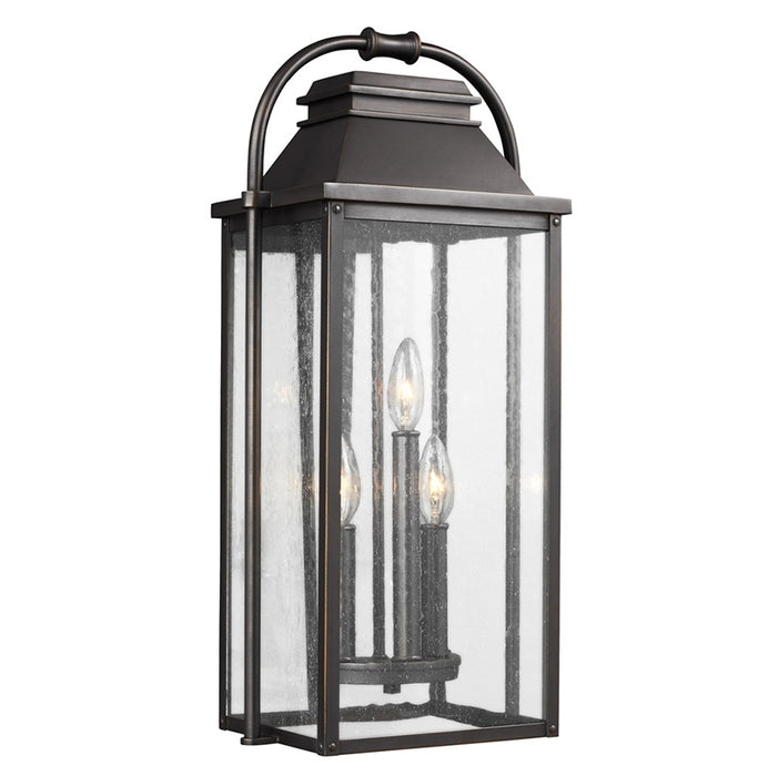 Feiss OL13201 Wellsworth 3-lt 10.5" Outdoor Wall Lantern