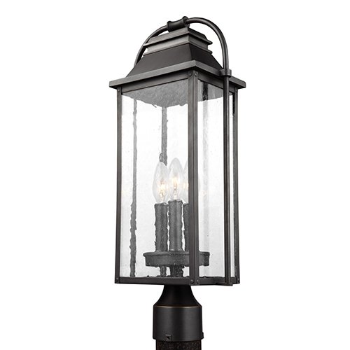 Visual Comfort OL13207 Wellsworth 3-lt 21" Tall Outdoor Post Light