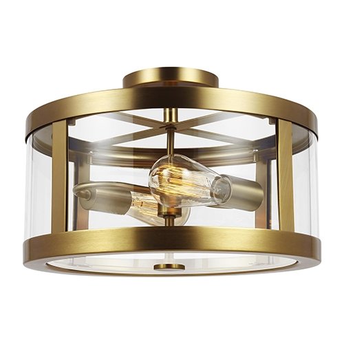 Feiss SF341 Harrow 2-lt Semi Flush Mount