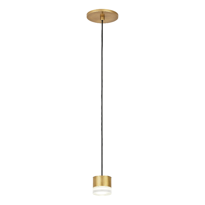 Visual Comfort 700TRSPGBL1 Gable 1-lt 3" LED Pendant