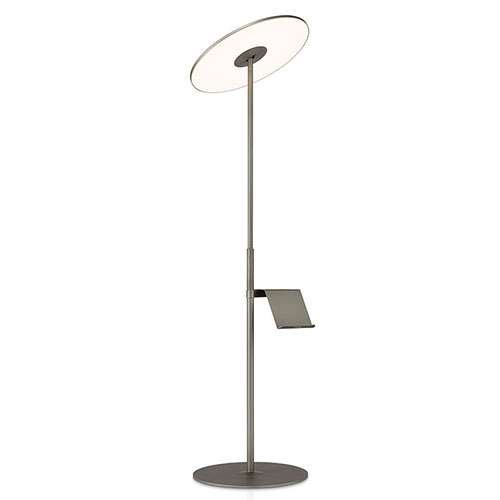 Pablo Designs Circa LED Floor Lamp with Pedestal