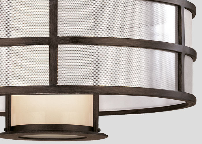Troy F2735 Discus 1-lt 18" Wide Interior Hanging