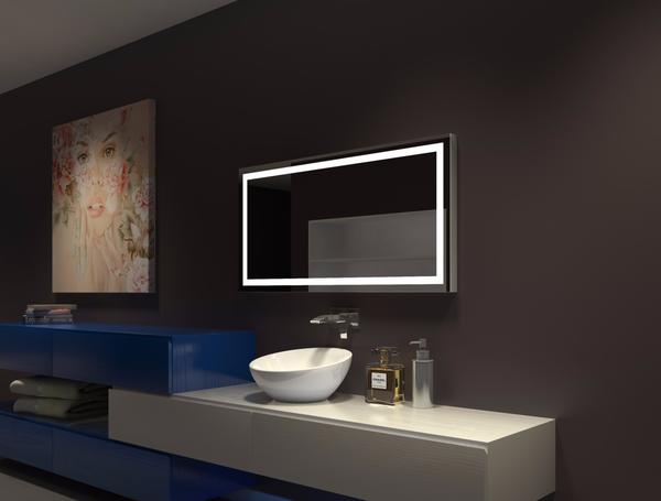 Paris Mirror Harmony 48 x 24 Rectangle Illuminated Mirror