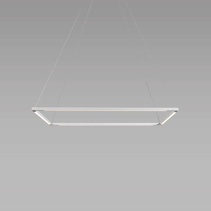 Z-Bar Square LED Pendant by Koncept