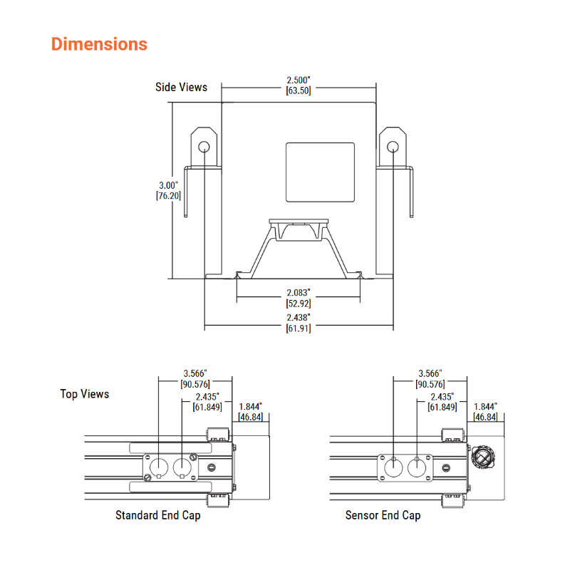 DL2R Discreet Linear 2" LED Recessed Mount