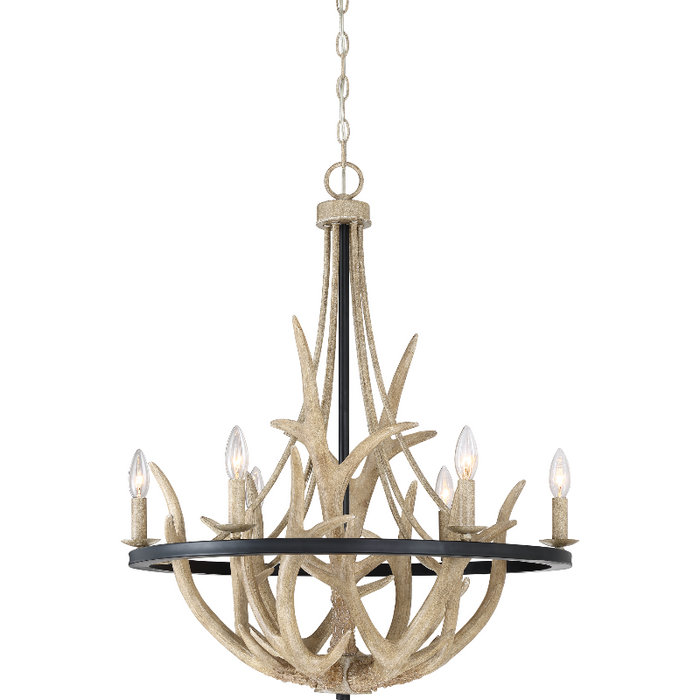 Quoizel JR5006 Journey 6-lt 26" Chandelier