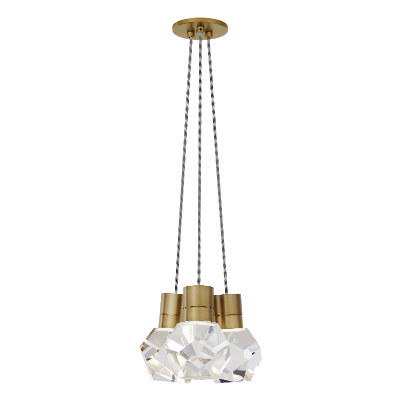 Visual Comfort 700TDKIRAP3 Kira 3-lt 10" LED Pendant, 3000K