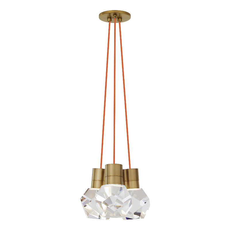 Visual Comfort 700TDKIRAP3 Kira 3-lt 10" LED Pendant, 3000K