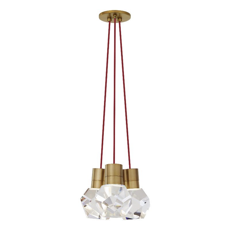 Visual Comfort 700TDKIRAP3 Kira 3-lt 10" LED Pendant, 3000K