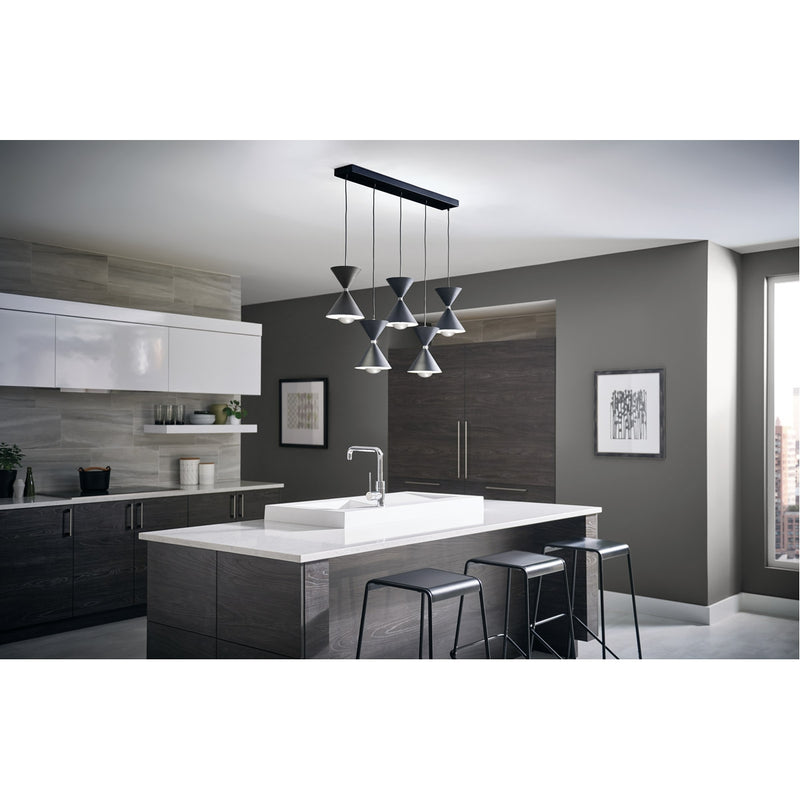 Elan 84113 Kordan 5-lt 42" LED Linear Pendant