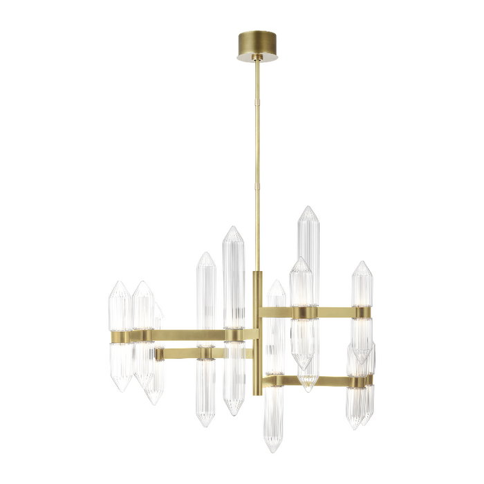 Tech 700LGSN46 Langston 12-lt 47" LED Chandelier