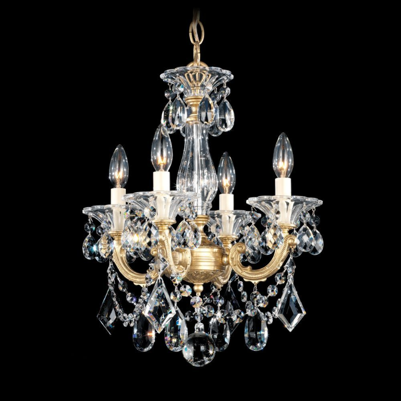 Schonbek 5344 La Scala 4-lt 15" Chandelier