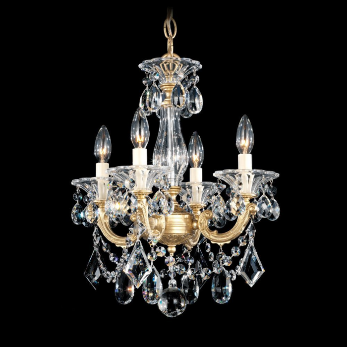 Schonbek 5344 La Scala 4-lt 15" Chandelier