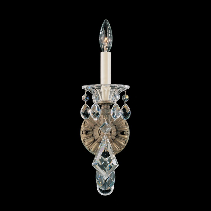 Schonbek 5000 La Scala 1-lt 16" Tall Wall Sconce
