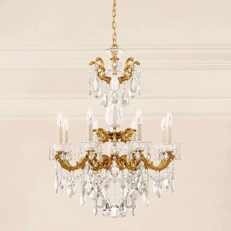Schonbek 5007 La Scala 8-lt 25" Chandelier