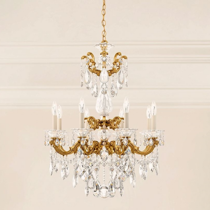 Schonbek 5007 La Scala 8-lt 25" Chandelier