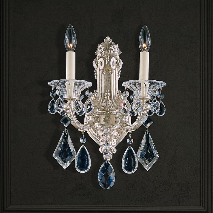 Schonbek 5070 La Scala 2-lt 17" Tall Wall Sconce