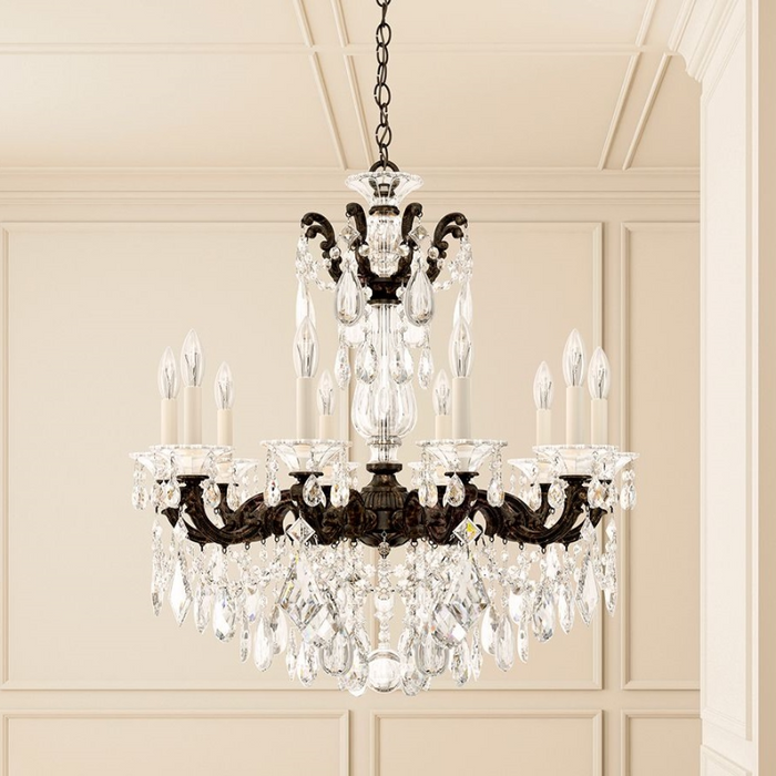 Schonbek 5074 La Scala 10-lt 28" Chandelier
