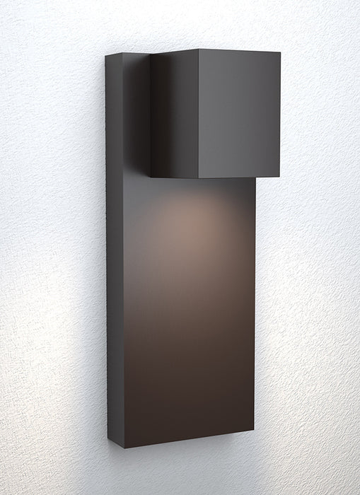 Tech 700WSQDR Quadrate 13" Tall LED Outdoor Wall Sconce