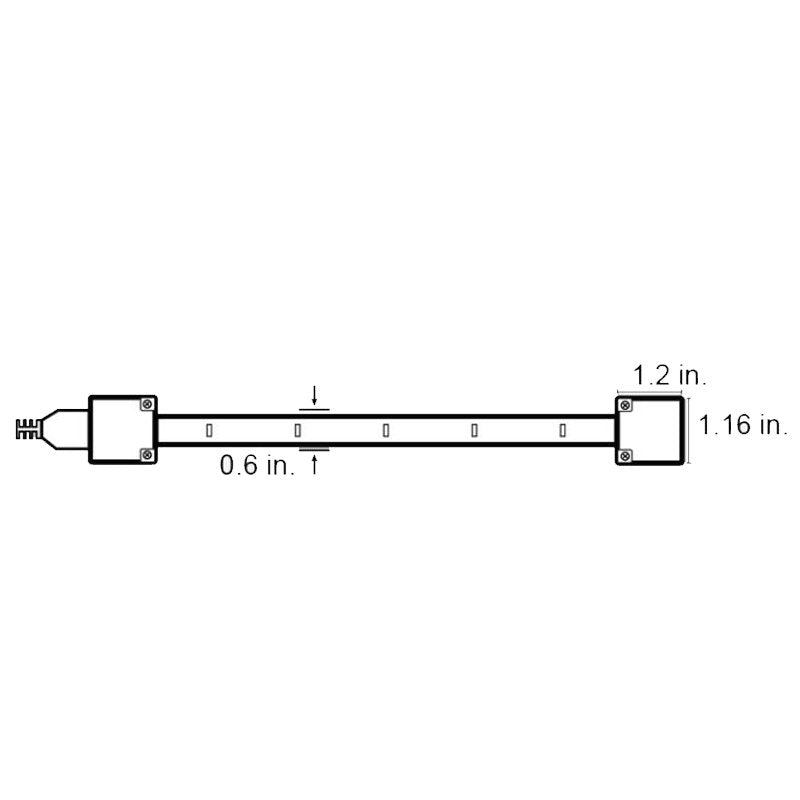 Core LSG20 50-ft Indoor/Outdoor LED Strip Light - 2W/ft, 120V