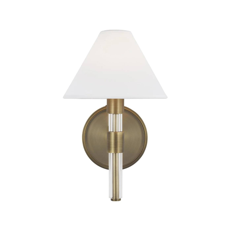 Visual Comfort LW1041 Robert 1-lt 12" Tall Bath Sconce