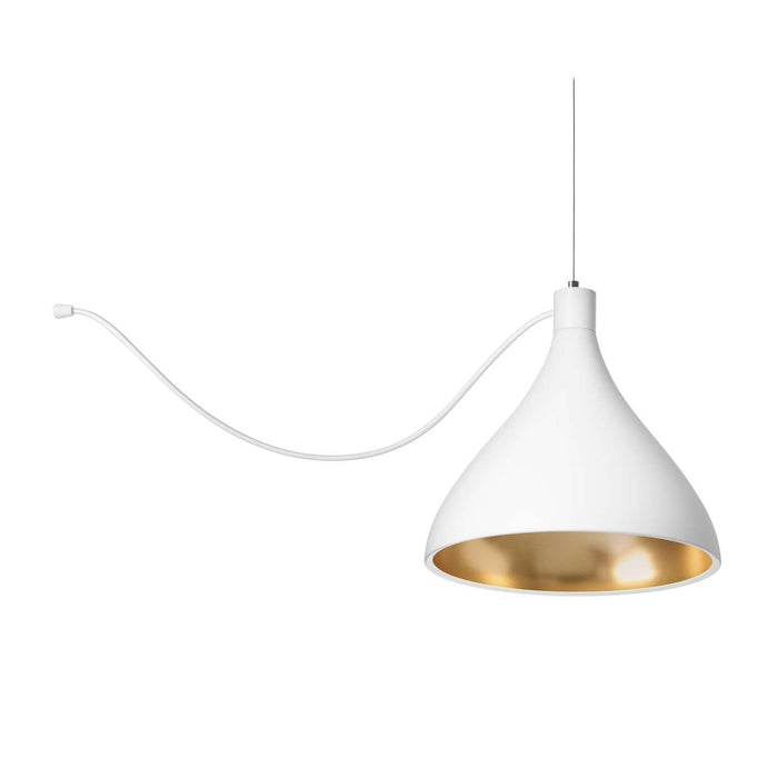 Pablo Designs Swell String Single Medium LED Pendant