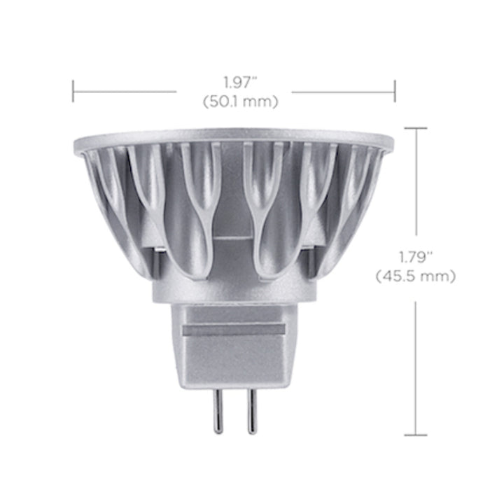 Soraa SM16-07 Vivid 7.5W LED MR16 Bulb, GU5.3 Base