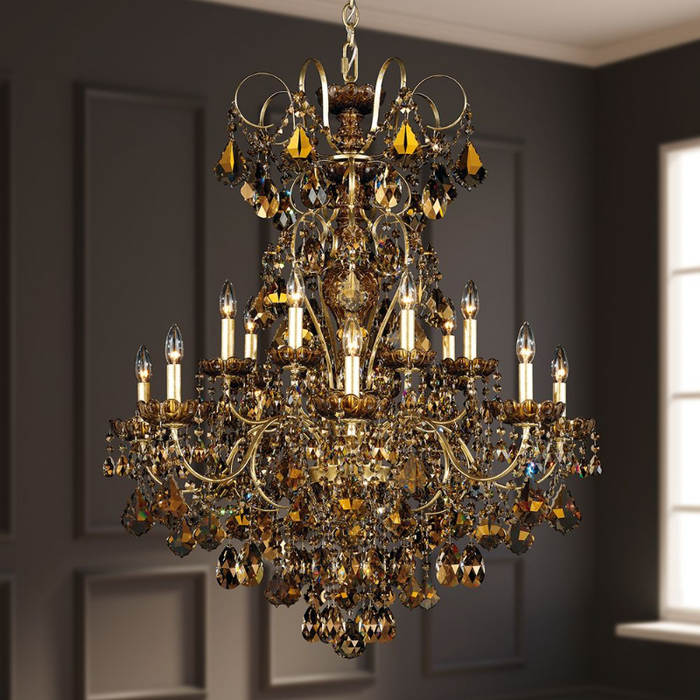 Schonbek 3658 New Orleans 14-lt 32" Chandelier
