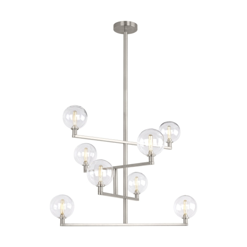 Visual Comfort 700GMB Gambit 8-lt 35" LED Chandelier