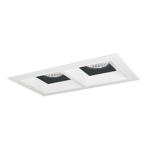 Nora NMIOT-12-FF Iolite MLS Flanged Two Head Fixed Downlight Trim