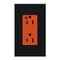 Lutron NTR-15-IG-OR Nova T* 15A Isolated Ground Receptacle