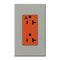 Lutron NTR-20-IG-OR Nova T* 20A Isolated Ground Receptacle