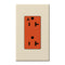 Lutron NTR-20-IG-OR Nova T* 20A Isolated Ground Receptacle