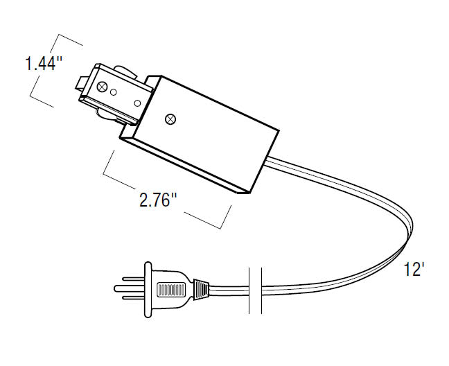 Nora NT-321 One-Circuit Cord and Plug Set