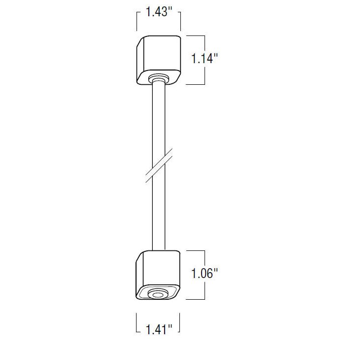 Nora NT-322 18-Inch Extension Rod