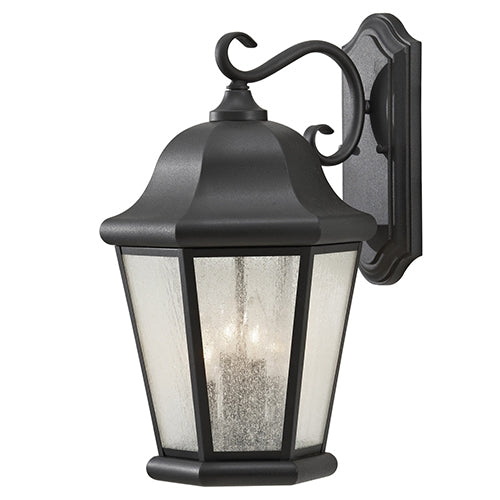 Generation OL5904EN Martinsville 4-lt 12" LED Outdoor Wall Lantern