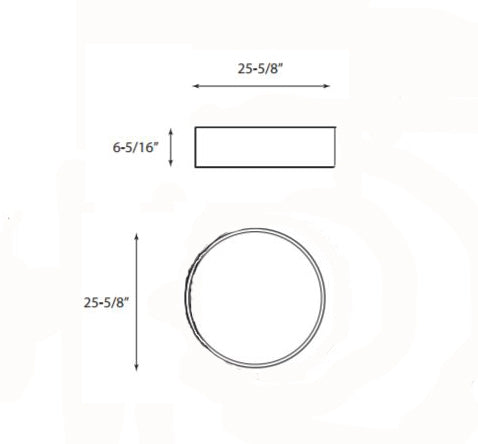 Elite OPR-LED 2-ft LED Pendant