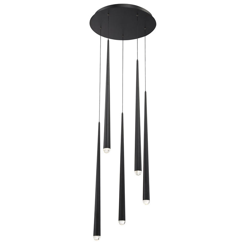 Modern Forms PD-41705R Cascade 5-lt 17" LED Round Pendant