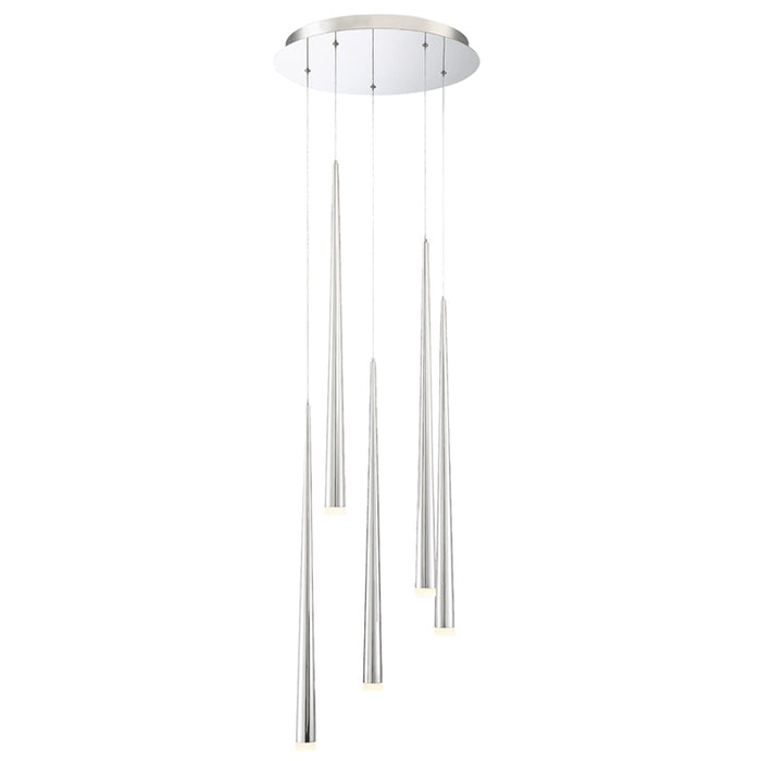 Modern Forms PD-41805R Cascade Flat 5-lt 17" LED Round Pendant