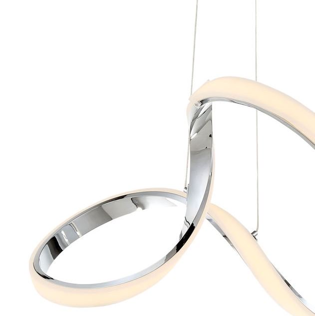 dweLED PD-87723 Vornado 23" LED Chandelier