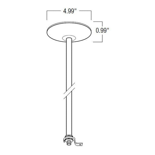 Nora NT-329 48-Inch Pendant Assembly Kit