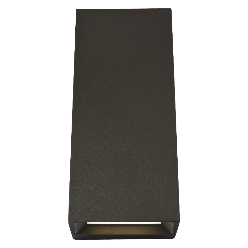 Visual Comfort 700OWPIT12 Pitch 12 1-lt 12" Tall LED Indoor/Outdoor Wall Sconce