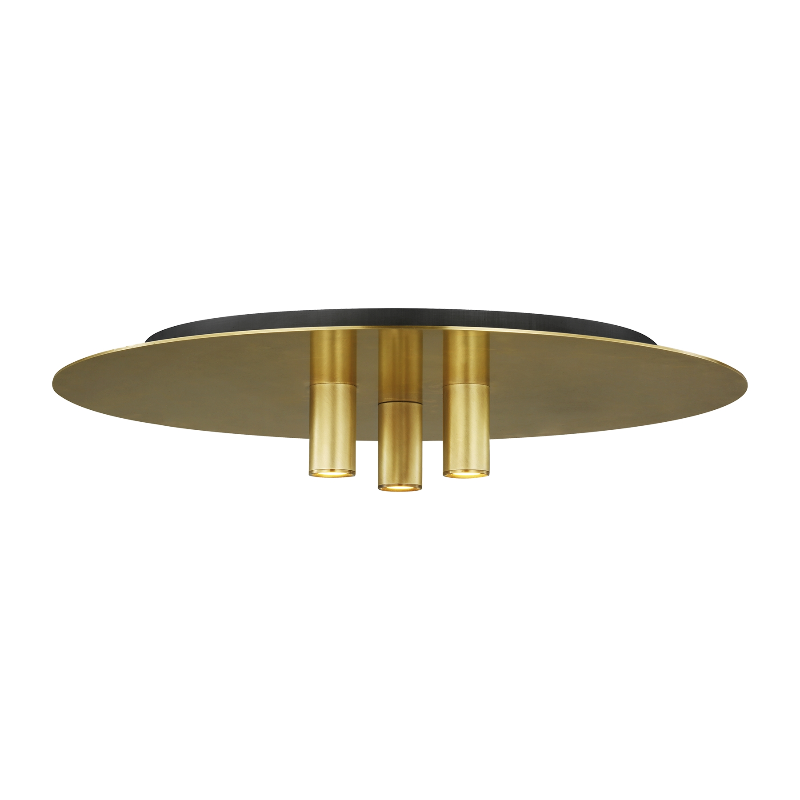 Visual Comfort 700FMPNT16 Ponte 16 3-lt 16" LED Flush Mount