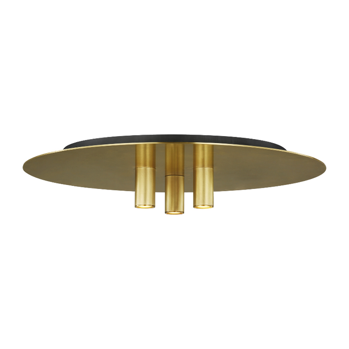 Visual Comfort 700FMPNT16 Ponte 16 3-lt 16" LED Flush Mount