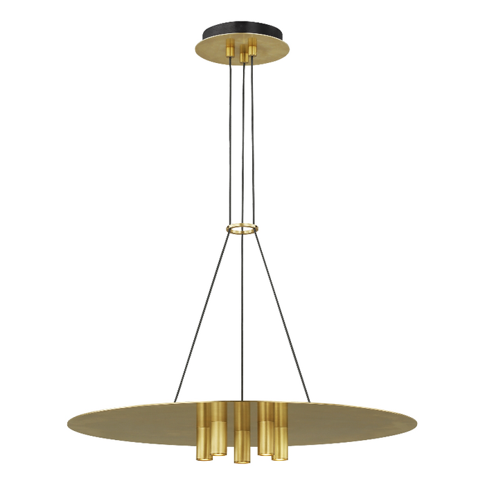Visual Comfort 700TDPNT22 Ponte 5-lt 22" LED Pendant