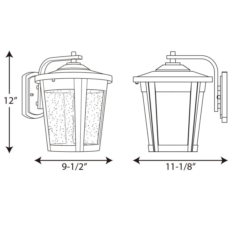 Progress P6079 East Haven 10" Wide Outdoor LED Wall Lantern