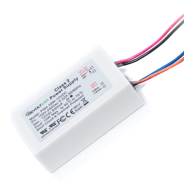 Core PSHW-10W-12V Hardwire Non-Dimming Constant Voltage Driver