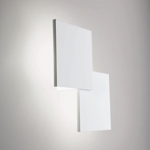 Studio Italia Design 14642 Puzzle 2-lt 12" LED Double Square Ceiling/Wall Light