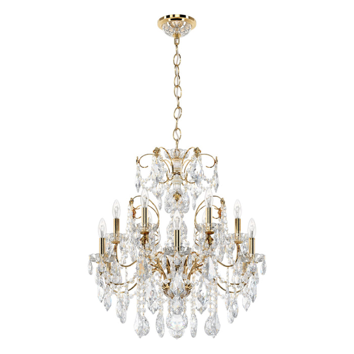 Schonbek 1712 Century 12-lt 30" Chandelier