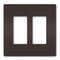Legrand RWP262 Two-Gang Screwless Wall Plate